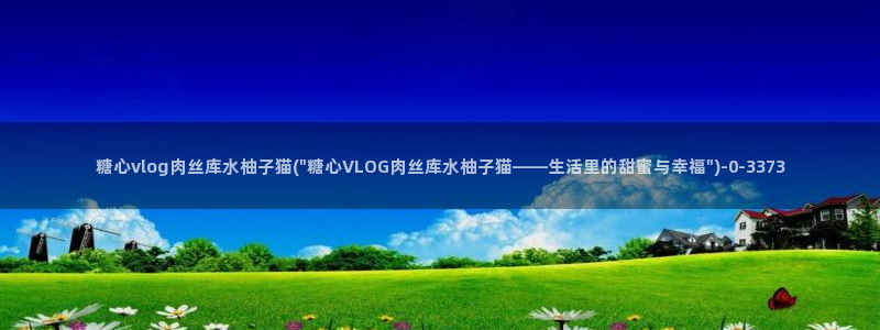 成人糖心vlog是什么