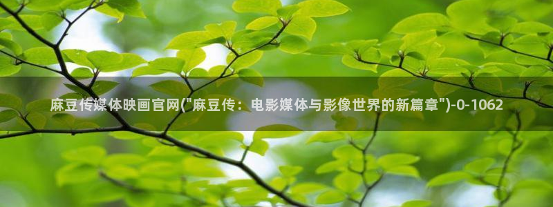 麻豆新片标题：麻豆传媒体映画官网(\