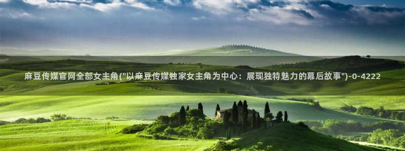 麻豆视频分类名称
